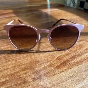 ILLESTEVA Le Steel II Sunglasses Pink Tortoise With Case NWOT $240